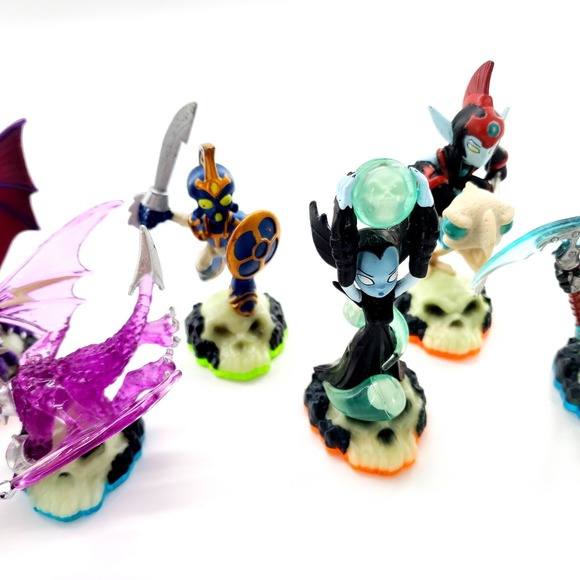 Skylanders Undead Lot Of 10 Characters Eye-Brawl, Cynder, Funny Bone, Chop Chop - Picture 4 of 5